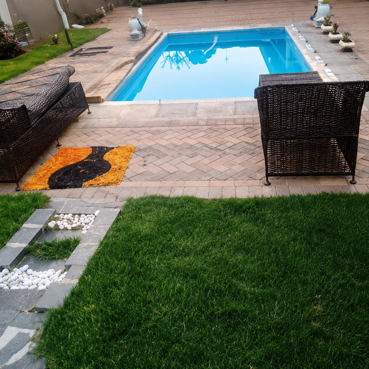 Pool patio